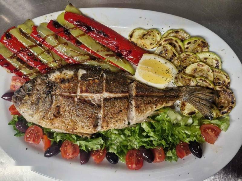 Whole Grilled Dorada
